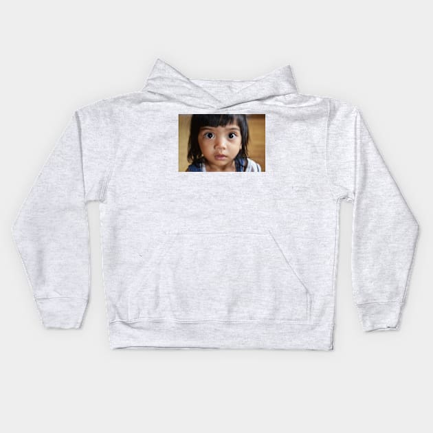 Borneo Child Kids Hoodie by bkbuckley